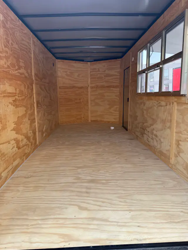 7×16TA Concession/Food Trailer - Window Only - Green Vin#49241 — listing photo 2