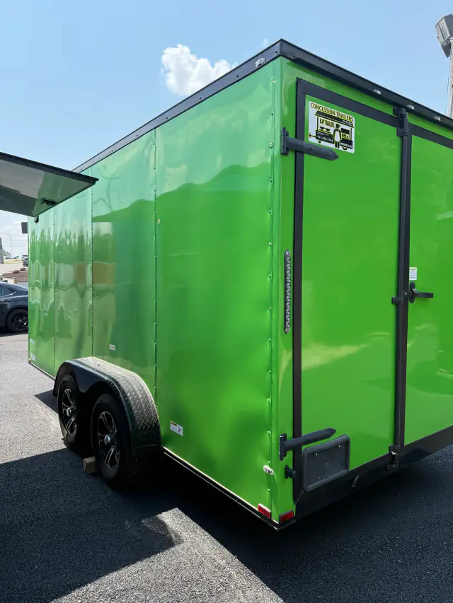 7×16TA Concession/Food Trailer - Window Only - Green Vin#49241 — listing photo 3