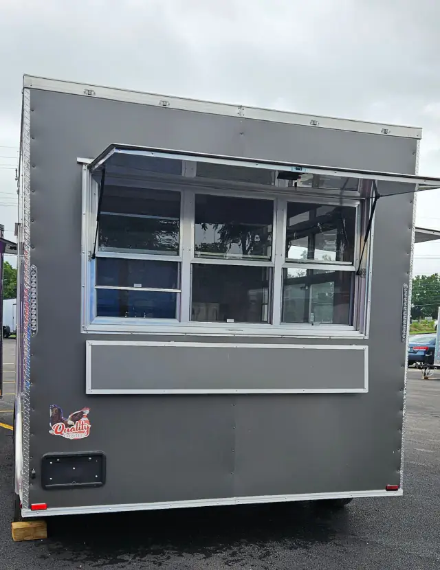 8.5×12 Gray Concession Trailer #68520 — listing photo 2