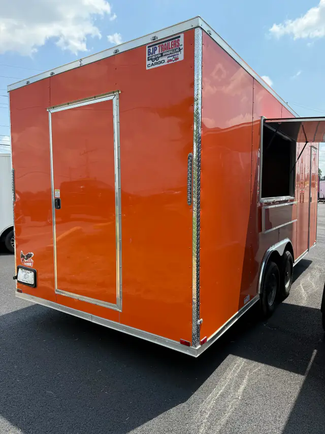 8.5×20TA3 - Concession/Food Trailer - Orange - Vin#60632 — listing photo 2